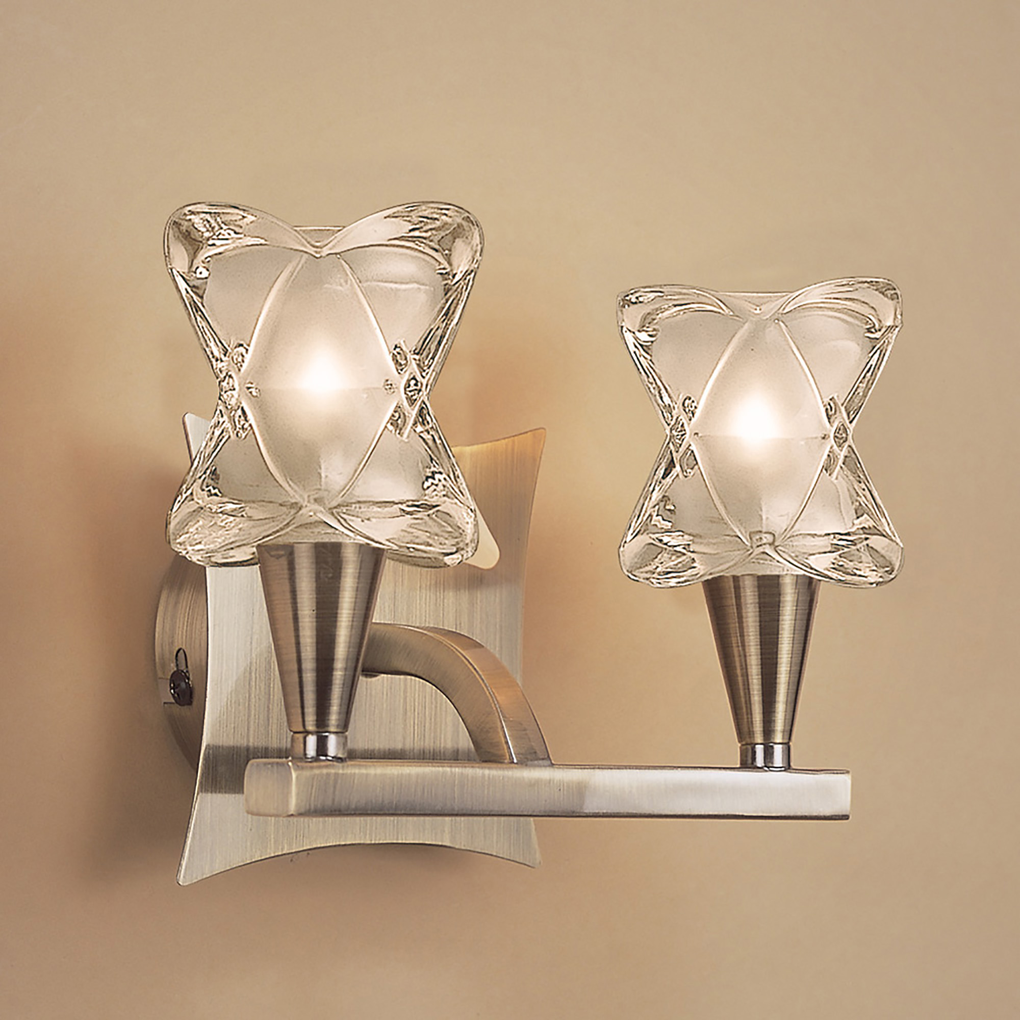 Rosa Antique Brass Wall Lights Mantra Armed Wall Lights Rosa Antique Brass Wall Lights Mantra Armed Wall Lights